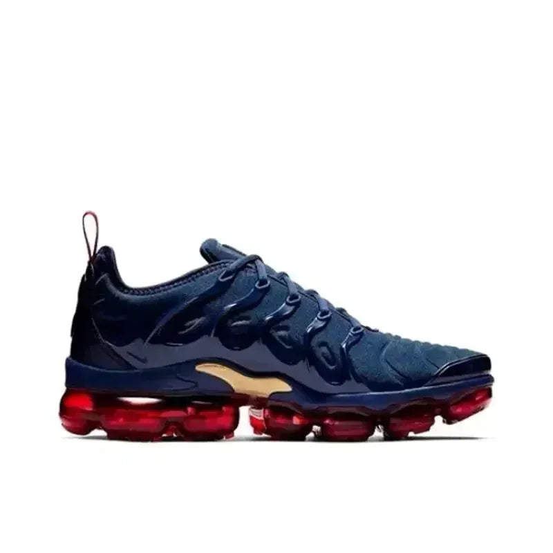 Nike Air Vapormax Plus TN White Red Mesh Breathable Anti-Slip Air Cushion Men Women Running Shoes Unisex Nike Sports Sneakers