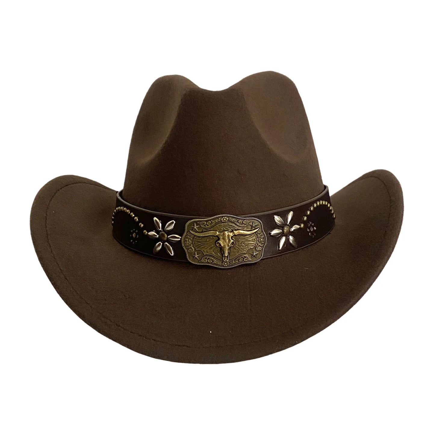 New Western Style Cowboy Hat For Men And Women Retro Wide Brimmed Gentleman's Hat Cowgirl Jazz Hat Summer Fashionable Sun Hats