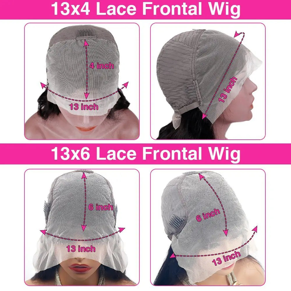 Burgundy 13x6 HD Lace Frontal Human Hair Wig Straight wig 13x4 Lace Front Human Hair Wigs For Women 99J Colored 200 High Density