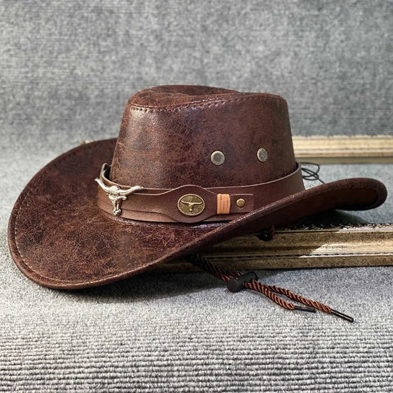 Cowboy Hat for Women and Men Western Suede Hat Panama Hat Cowboy & Cowgirl Hat Felt Wide Brim Women Men Fedora Hats