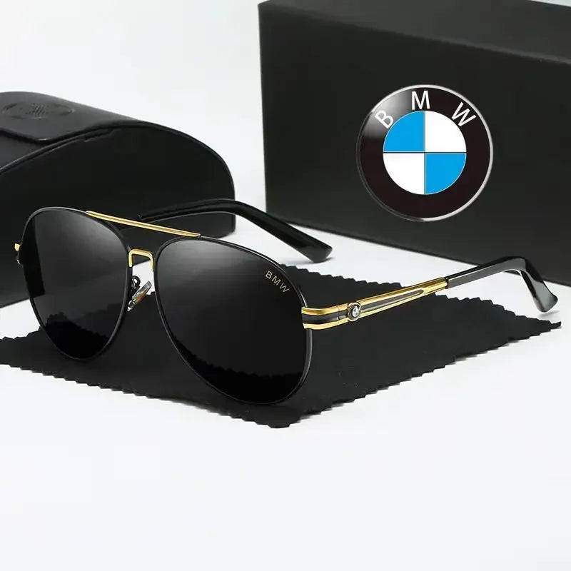 Car logo X1 X3 X5 X7 F10 F20 F30 G20 G30 F15 E46 E39 E60 E90 Car High End Polarized Glasses Anti Glare Sunglasses Driver Goggles
