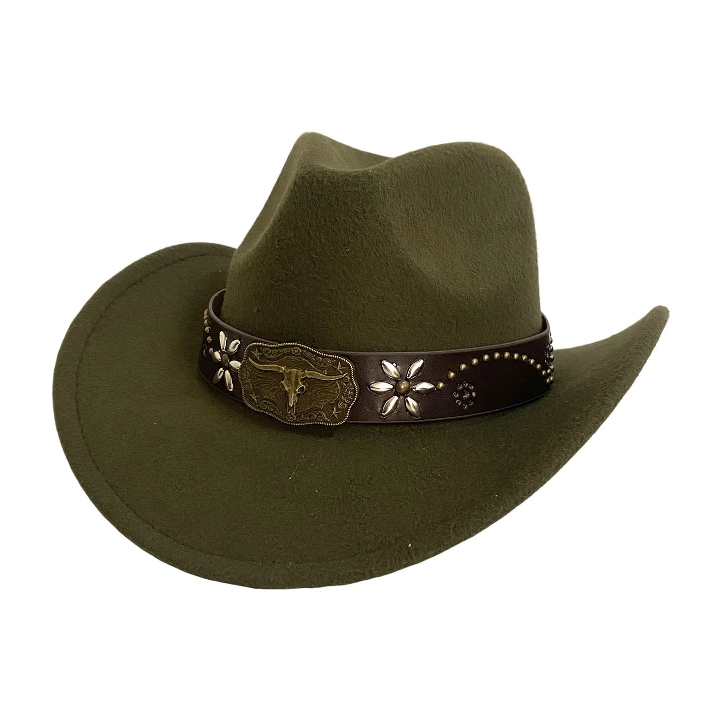 New Western Style Cowboy Hat For Men And Women Retro Wide Brimmed Gentleman's Hat Cowgirl Jazz Hat Summer Fashionable Sun Hats