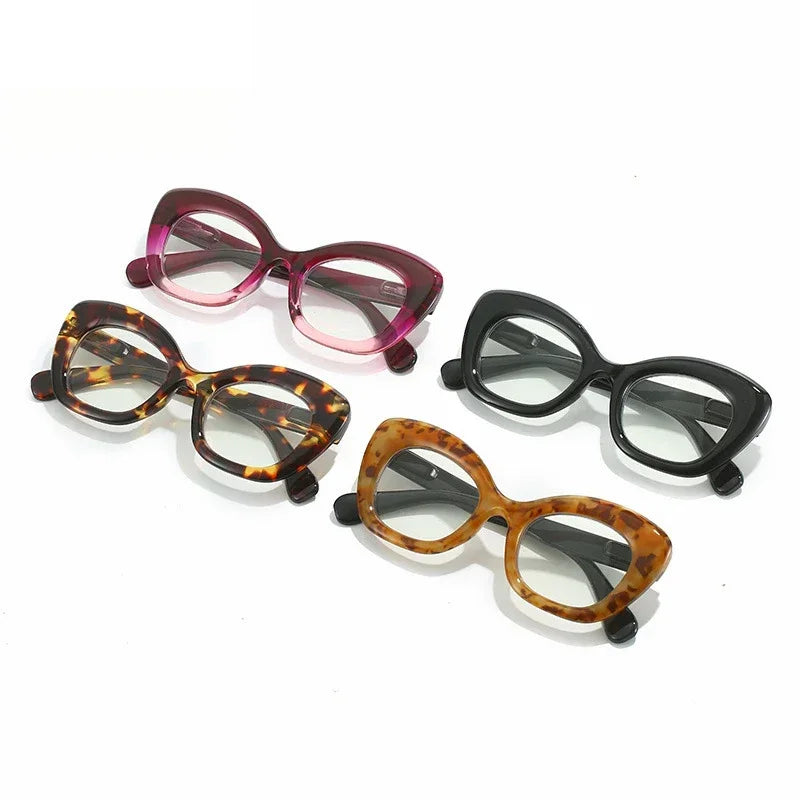 Vintage Finished Presbyopia Glasses Unisex Women Men's Anti Blue Light Farsighted Eyewear Optical Prescription Reading Glasses
