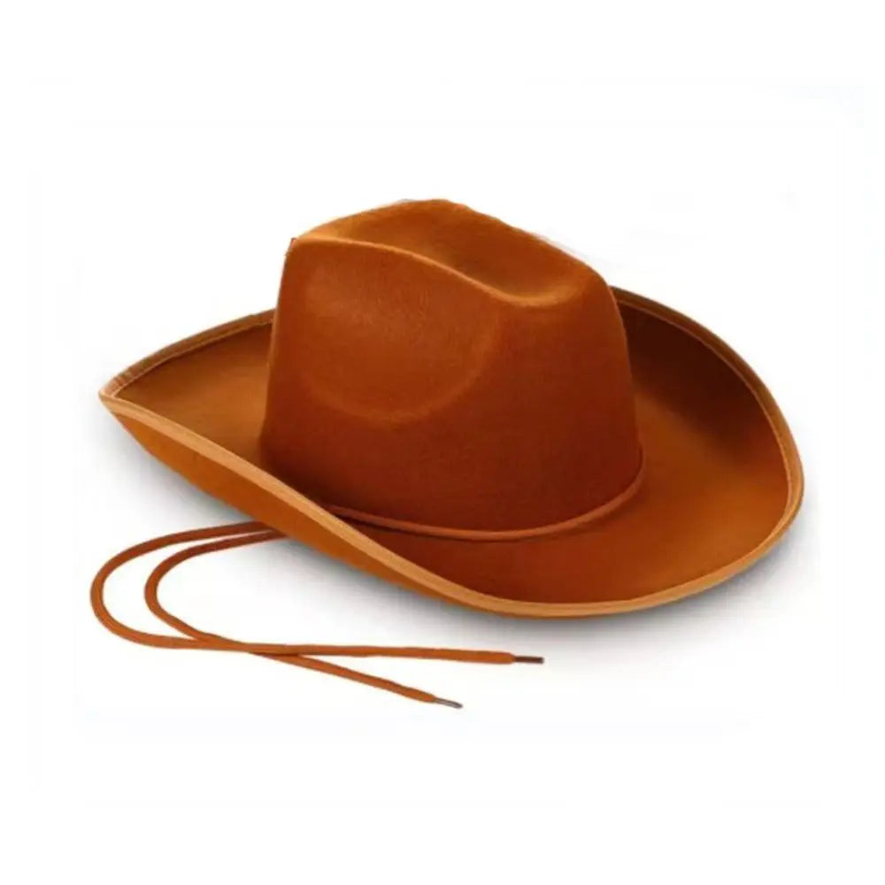 Cowboy Hat Felt Princess Hat Performance Bound Western Cowgirl Hat Bachelorette Birthday Party Costume Accessory