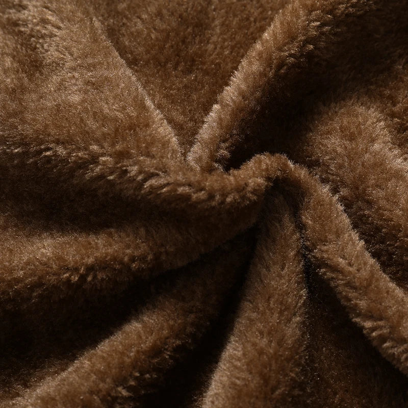 Autumn/Winter Men's fake two PU leather retro detachable hooded jacket coats