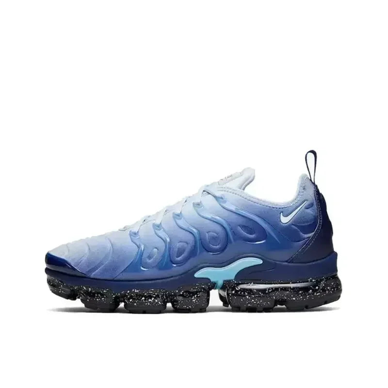 Nike Air Vapormax Plus TN White Red Mesh Breathable Anti-Slip Air Cushion Men Women Running Shoes Unisex Nike Sports Sneakers