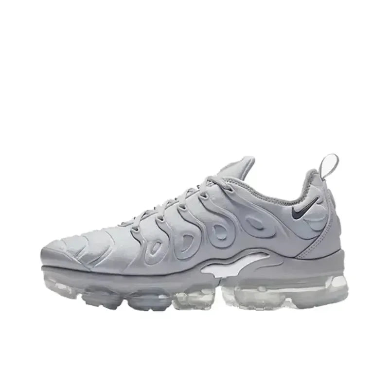 Nike Air Vapormax Plus TN White Red Mesh Breathable Anti-Slip Air Cushion Men Women Running Shoes Unisex Nike Sports Sneakers