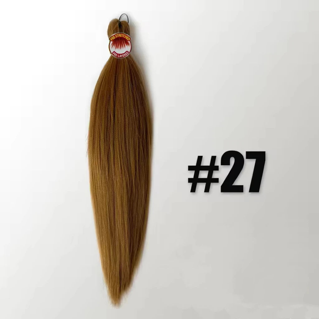 4x Sensationnel prestretched 38 inch Synthetic braiding hair braid kanekalon flame retardant for box braid and twist For Women