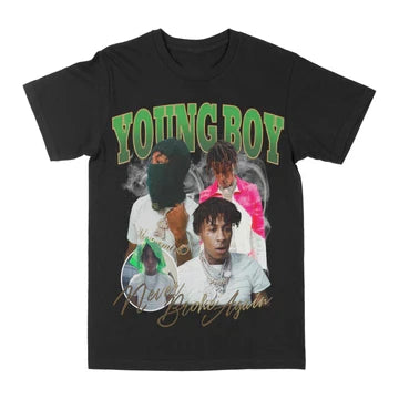 Rapper YoungBoy Never Broke Again MASA Tour 2025 Merch T-Shirt Men's Women Clothing Fashion Vintage Cotton Short Sleeve T Shirts