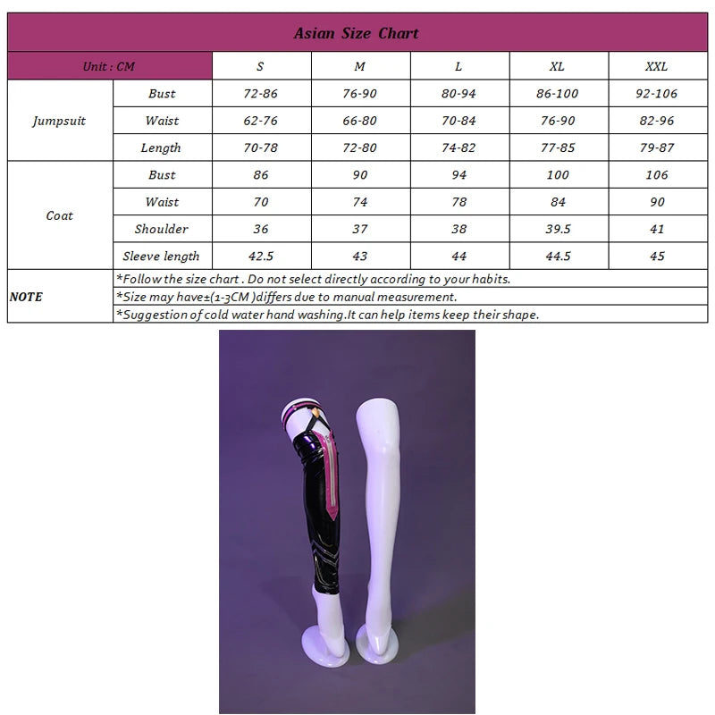 ROLECOS Original Honkai Star Rail Kafka Cosplay Costume Kafka Derivative Racing Suit Halloween Women Jumpsuit