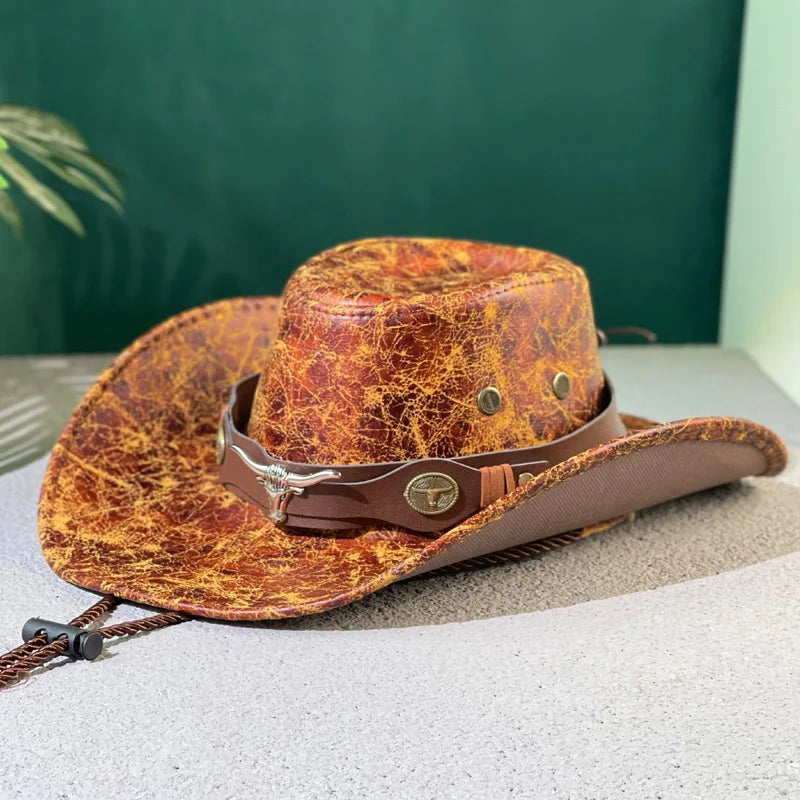 Cowboy Hat for Women and Men Western Suede Hat Panama Hat Cowboy & Cowgirl Hat Felt Wide Brim Women Men Fedora Hats