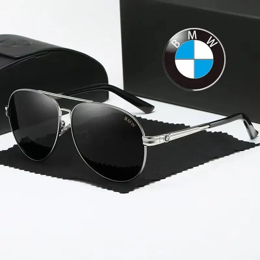 Car logo X1 X3 X5 X7 F10 F20 F30 G20 G30 F15 E46 E39 E60 E90 Car High End Polarized Glasses Anti Glare Sunglasses Driver Goggles