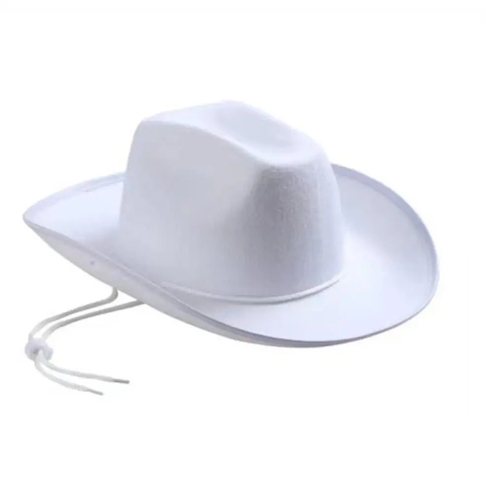Cowboy Hat Felt Princess Hat Performance Bound Western Cowgirl Hat Bachelorette Birthday Party Costume Accessory