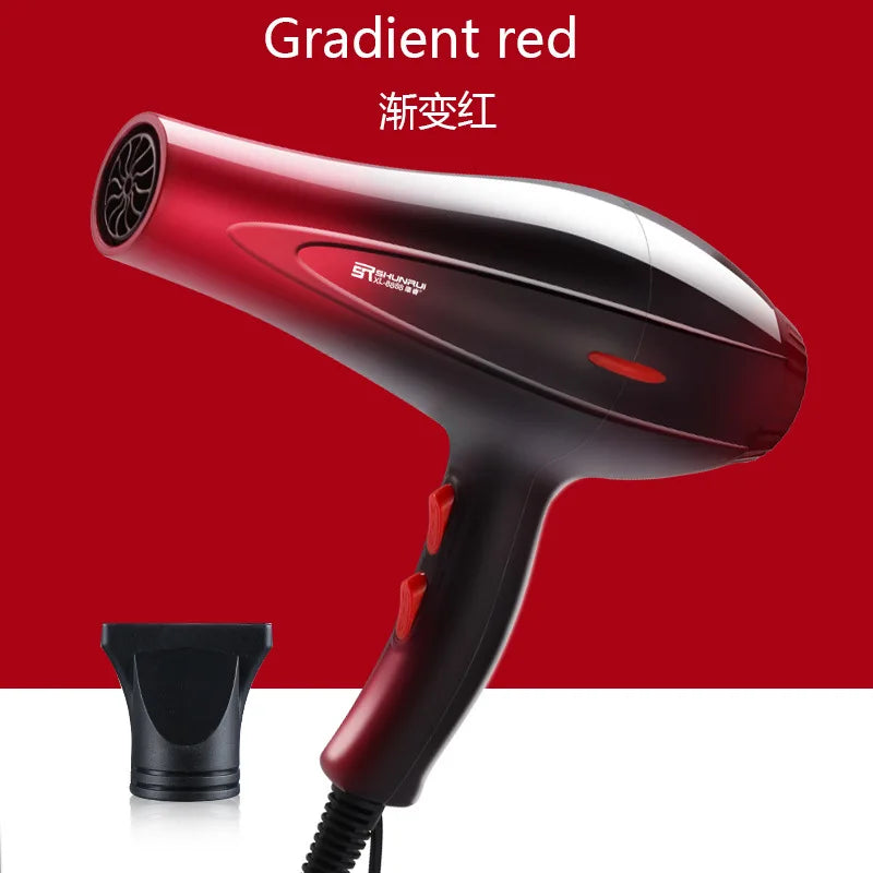 Hair Dryer Professional Powerful Air Dryer Nozzle Pumps Air Blower Adjustment Hot/Cold for Barber Salon Hair Fast Styling Tools