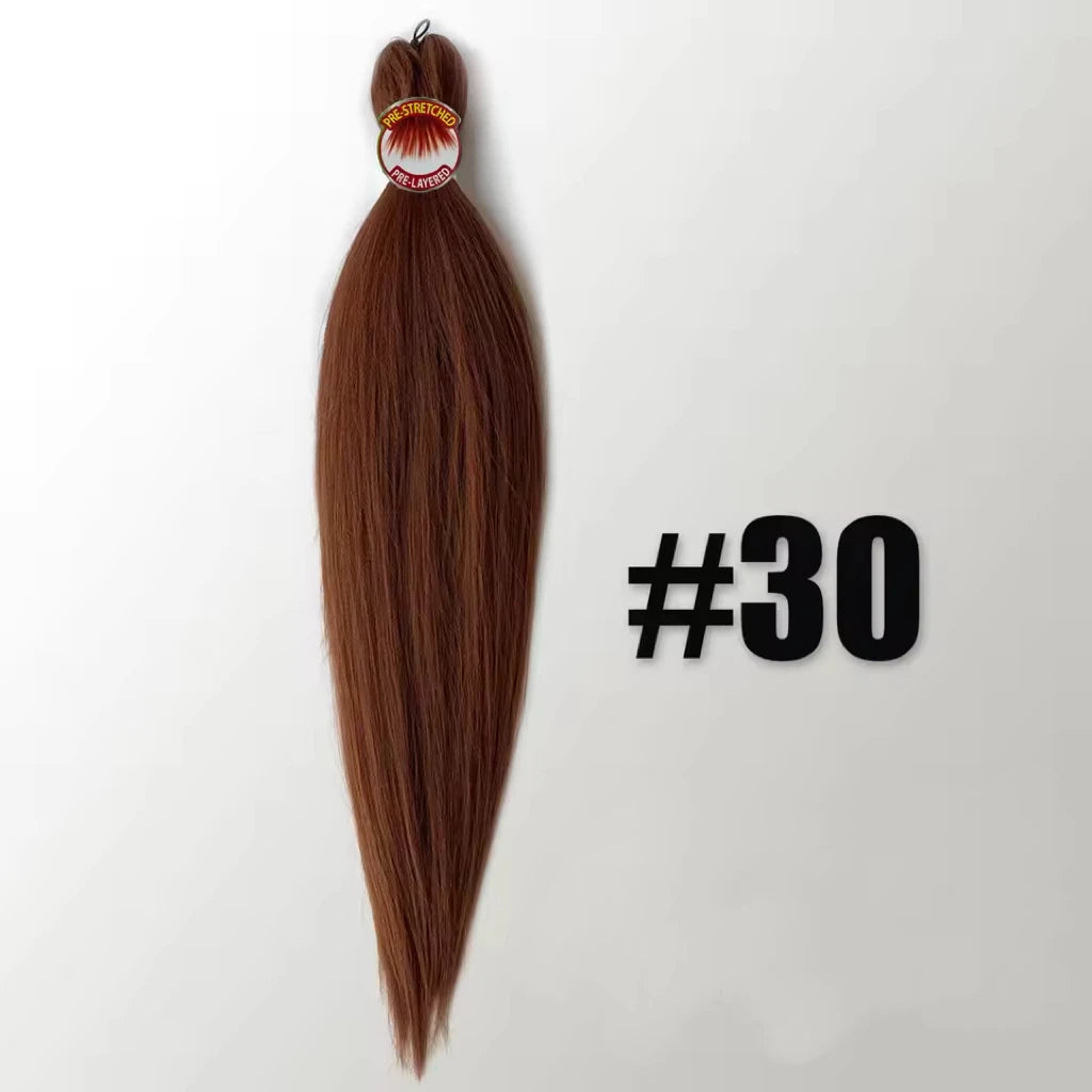 4x Sensationnel prestretched 38 inch Synthetic braiding hair braid kanekalon flame retardant for box braid and twist For Women