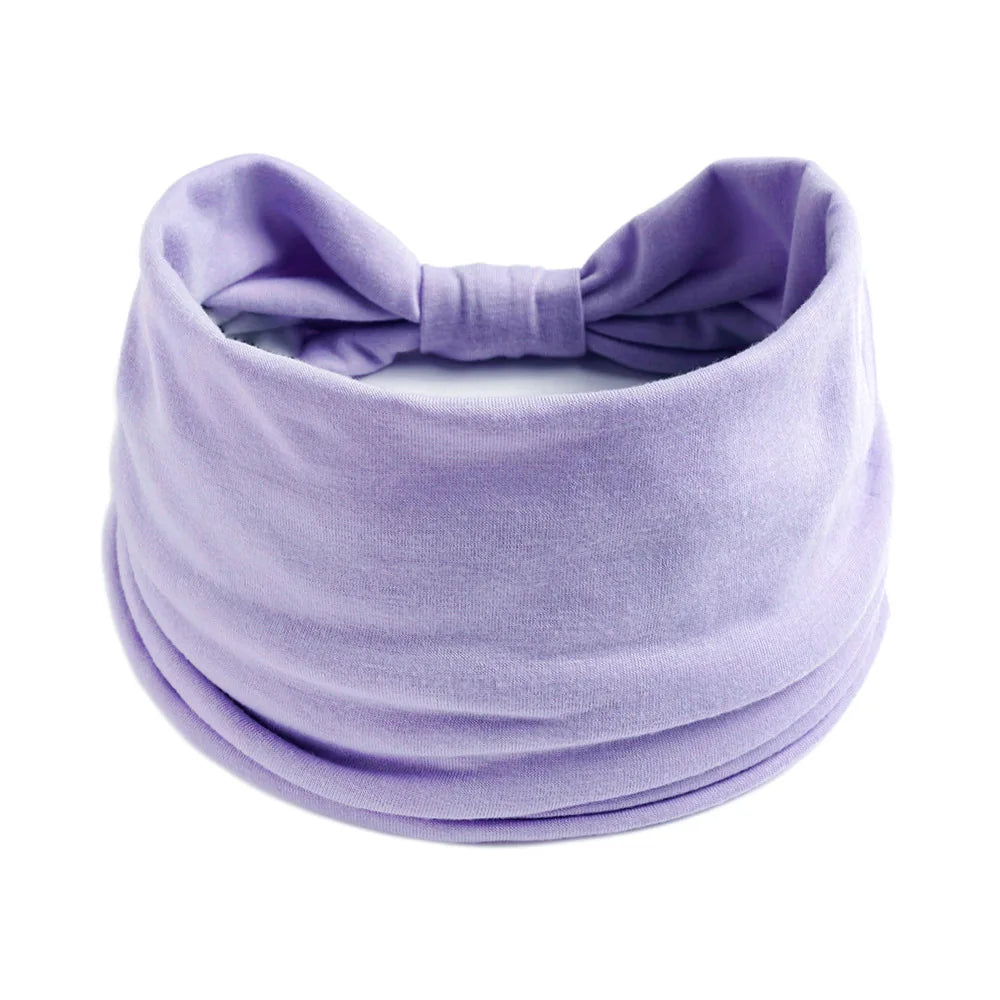Bohemian European and American Sports Headband Women's Wide Yoga Elastic Running Hair Accessories Headwear