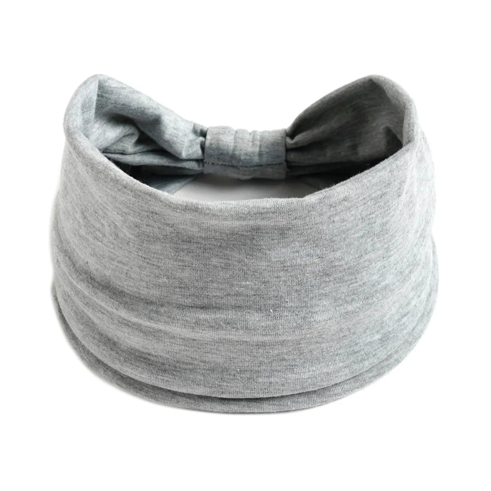 Bohemian European and American Sports Headband Women's Wide Yoga Elastic Running Hair Accessories Headwear