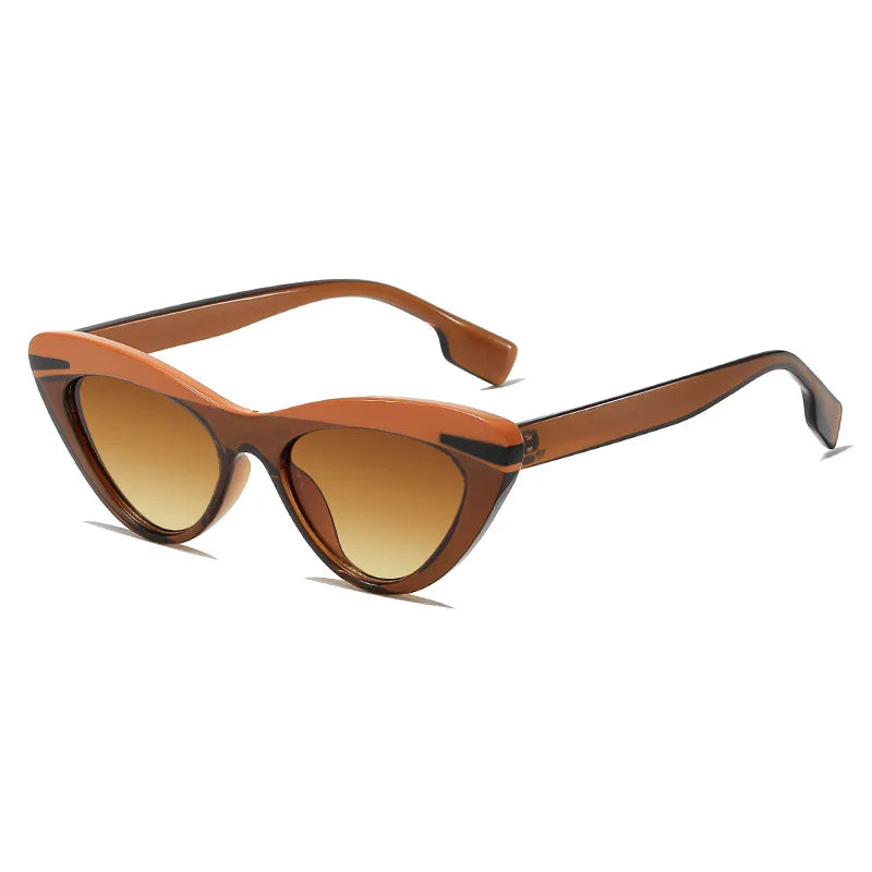 New Fashion Cat Eye Sunglasses Women Vintage Shades Brand Designer Gafas Luxury Sun Glasses UV400 Eyewear Oculos