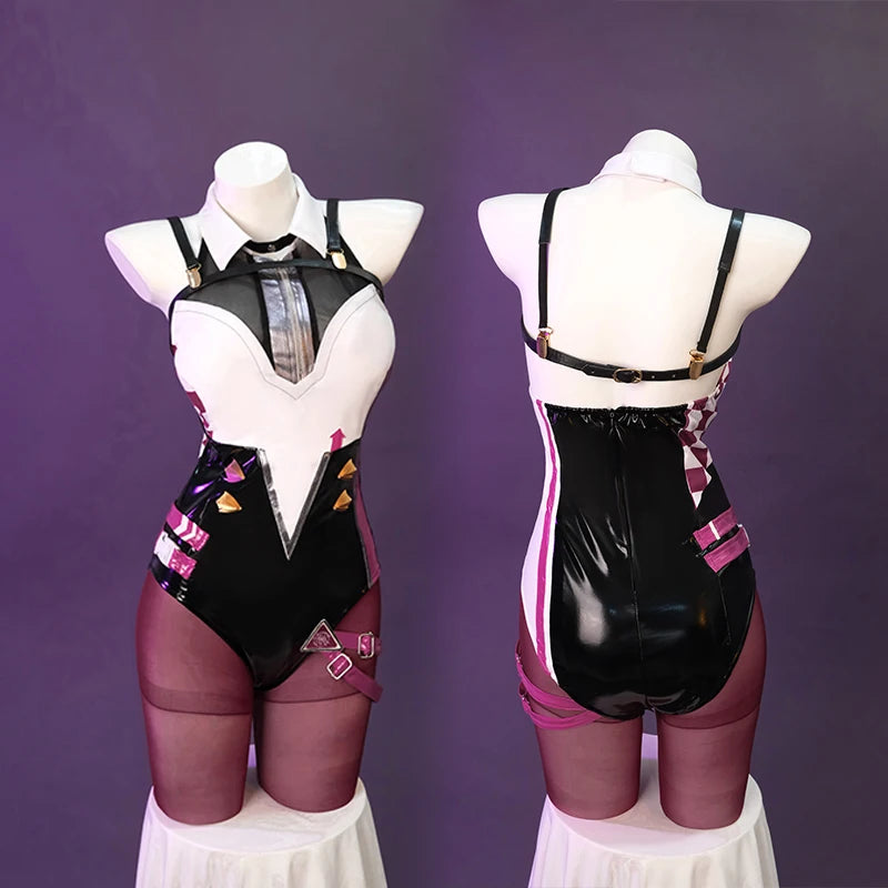ROLECOS Original Honkai Star Rail Kafka Cosplay Costume Kafka Derivative Racing Suit Halloween Women Jumpsuit