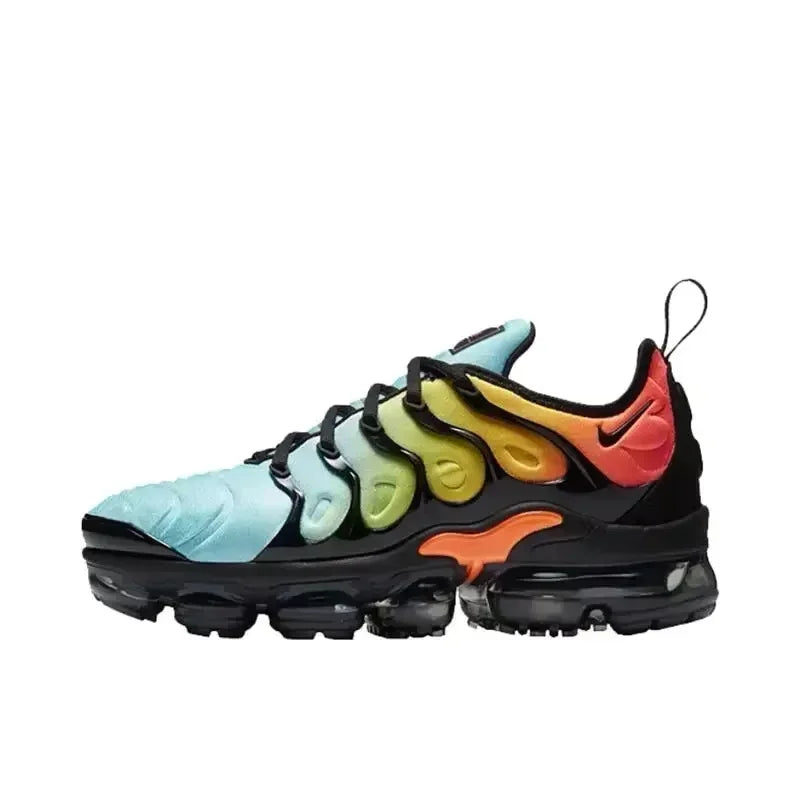 Nike Air Vapormax Plus TN White Red Mesh Breathable Anti-Slip Air Cushion Men Women Running Shoes Unisex Nike Sports Sneakers